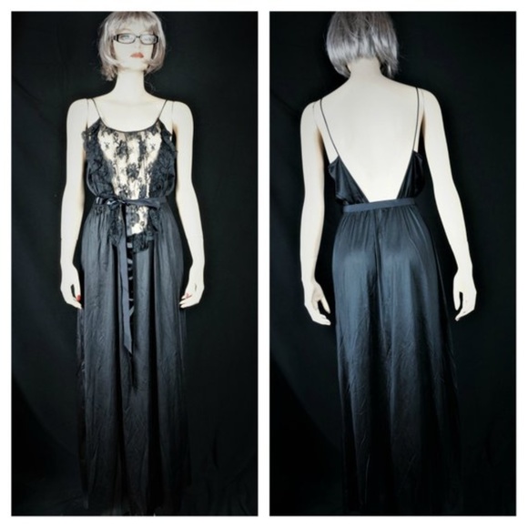 Authentic Original Vintage Style Other - SOLD ON ETSY SHOP Vng Flair Full Sweep Nylon Nightgown